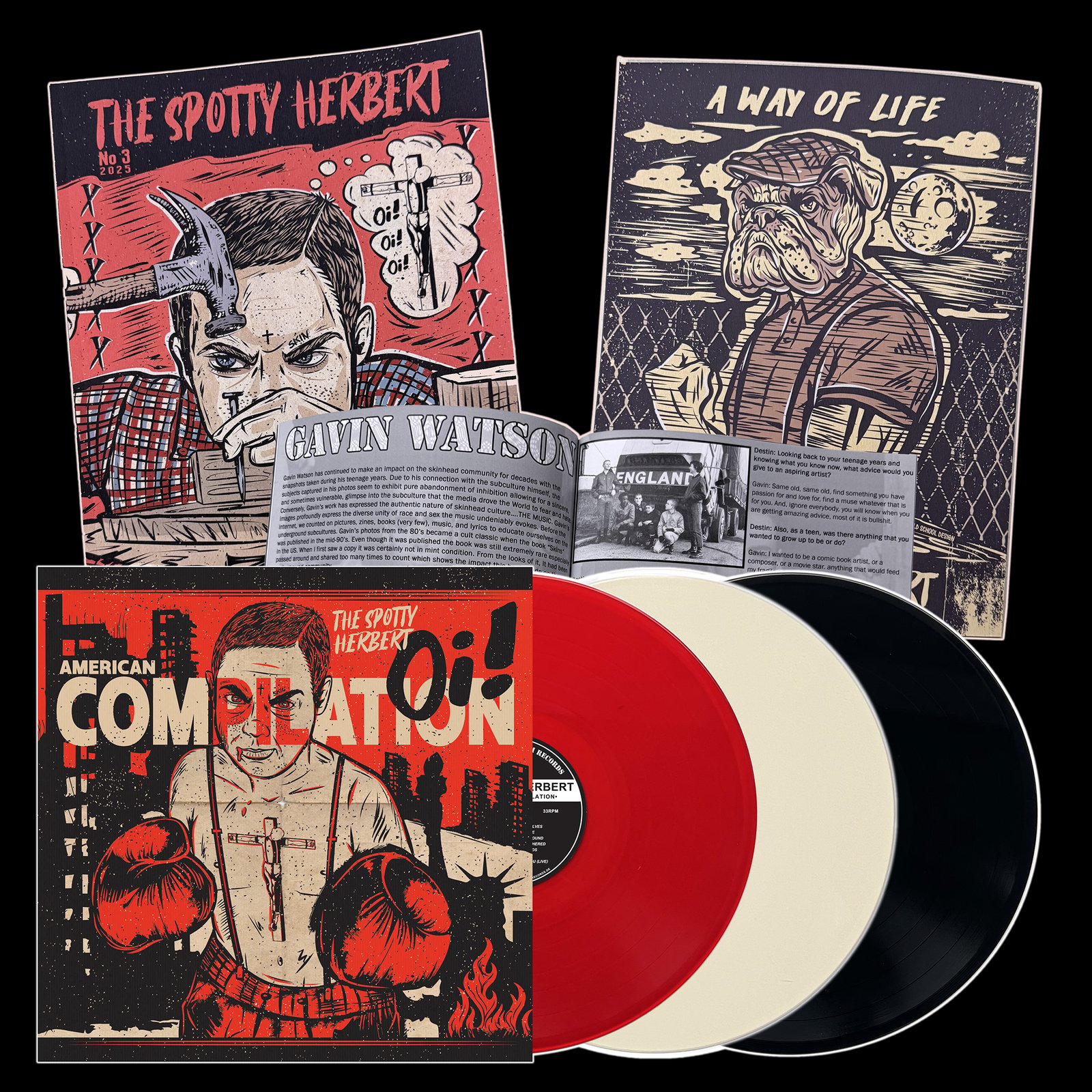 V/A - 'The Spotty Herbert: American Oi! Compilation' 12